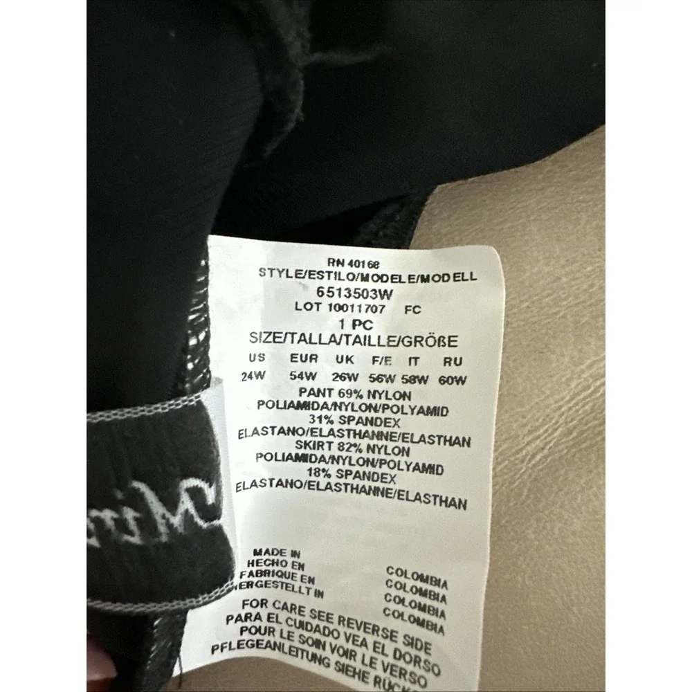 $114 Miraclesuit‎ Plus Size Swim Skirt Bottom NEW size 24W